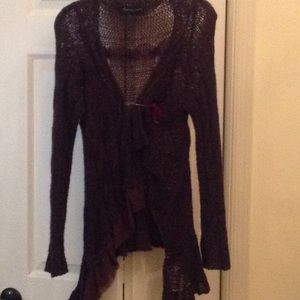 Eggplant Italian sweater